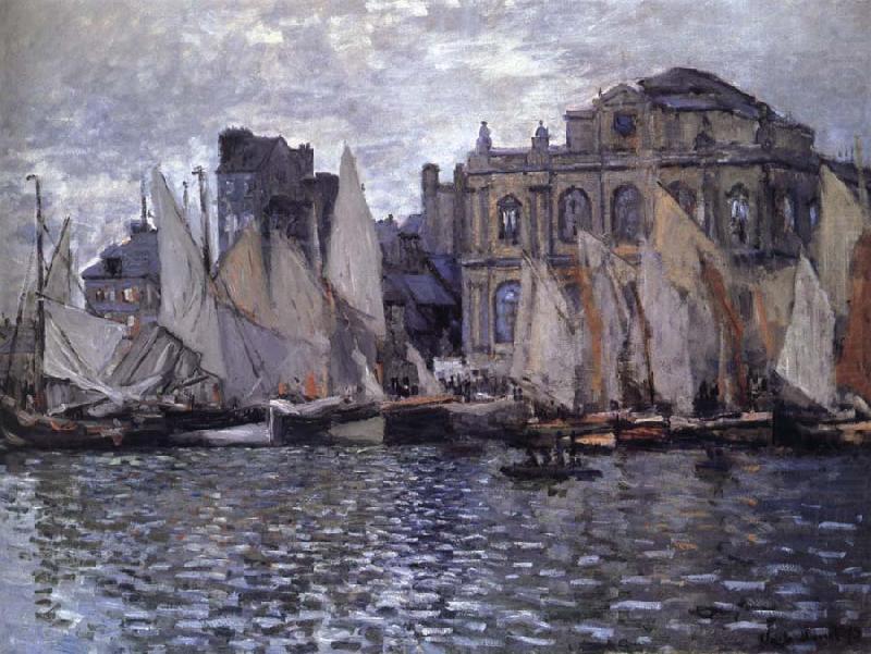Claude Monet The Museum at Le Havre china oil painting image